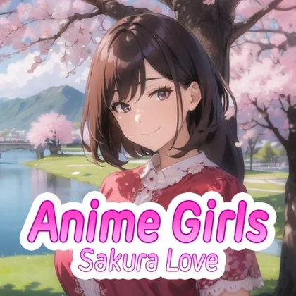 Anime Girls: Sakura Love cover art