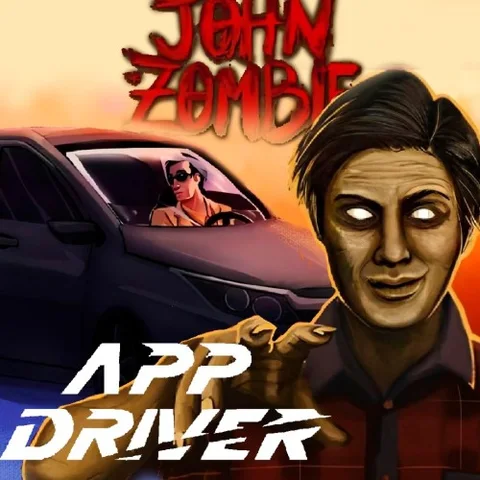 APP DRIVER + JOHN THE ZOMBIE cover art