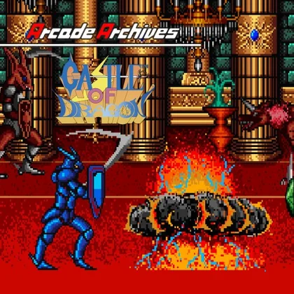 Arcade Archives CASTLE OF DRAGON cover art