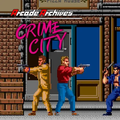 Arcade Archives CRIME CITY cover art