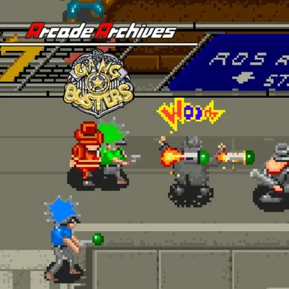 Arcade Archives GANGBUSTERS cover art