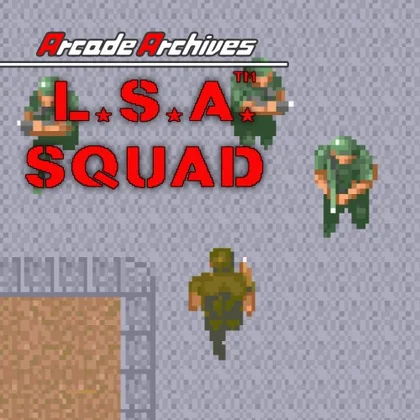 Arcade Archives Land Sea Air Squad cover art