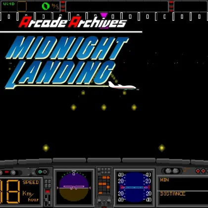 Arcade Archives MIDNIGHT LANDING cover art