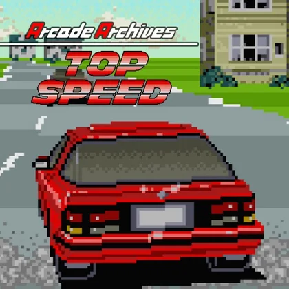 Arcade Archives TOP SPEED cover art