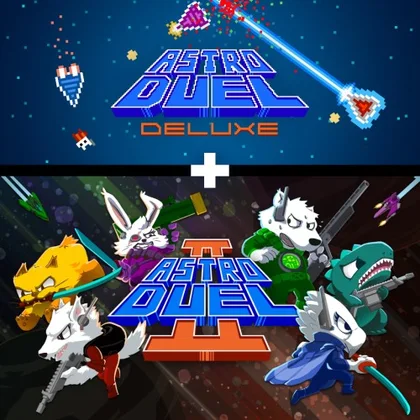 Astro Duel Deluxe + Astro Duel 2 cover art
