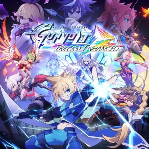 Azure Striker Gunvolt Trilogy Enhanced cover art