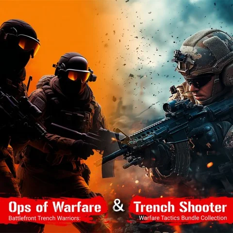 Battlefront Trench Warriors: Ops of Warfare & Trench Shooter : Warfare Tactics Bundle Collection cover art