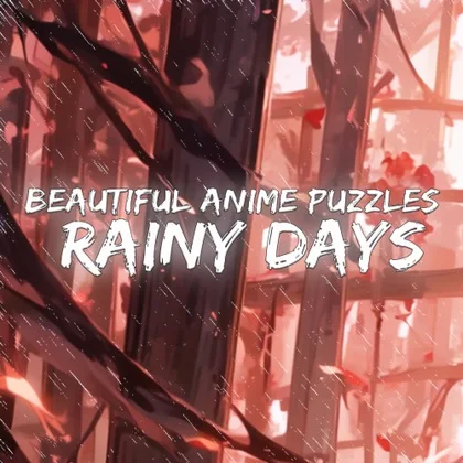 Beautiful Anime Puzzles - Rainy Days cover art