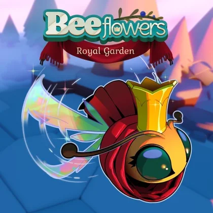 Bee Flowers: Royal Garden cover art