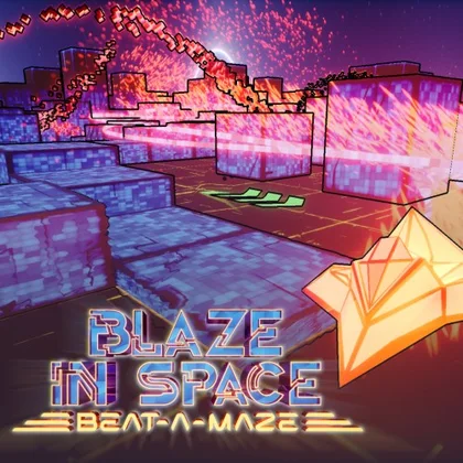 Blaze in Space: Beat a-Maze cover art