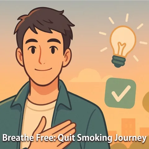 Breathe Free: Quit Smoking Journey cover art