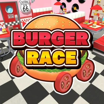 BURGER RACE cover art
