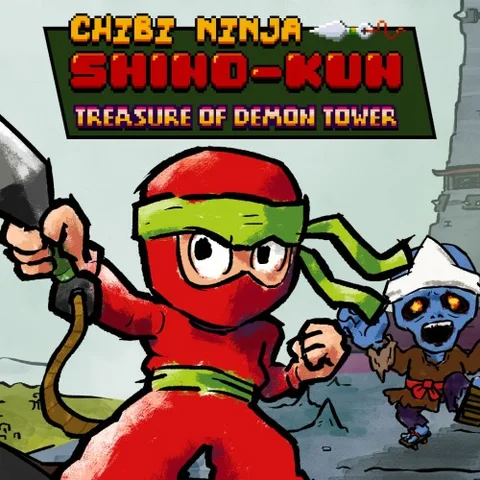 Chibi Ninja Shino-kun Treasure of Demon Tower cover art