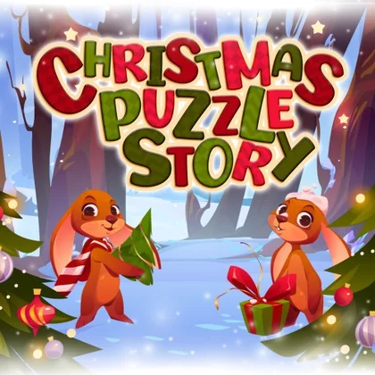 Christmas Puzzle Story cover art