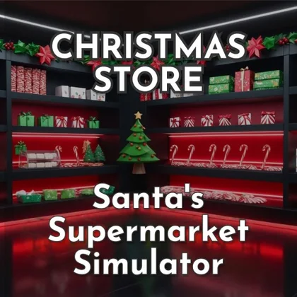 Christmas Store: Santa's Supermarket Simulator cover art