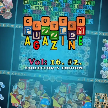Clutter Puzzle Magazine Vol. 16 No. 2 Collector's Edition cover art