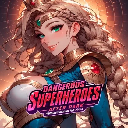 Dangerous Superheroes After Dark: Heroines Behind the Mask cover art