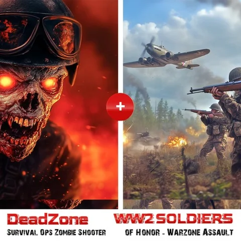 DeadZone: Survival Ops Zombie Shooter & WW2 Soldiers of Honor - Warzone Assault cover art