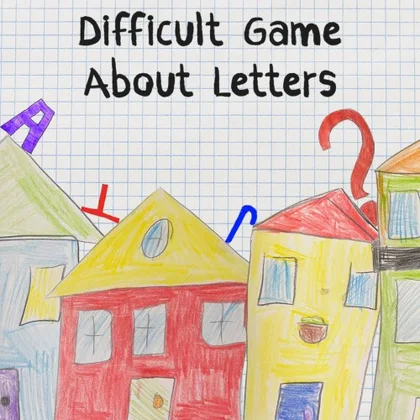 Difficult Game About Letters cover art