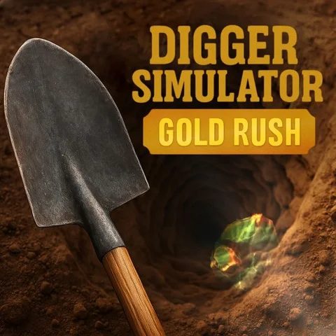 Digger Simulator: Gold Rush cover art