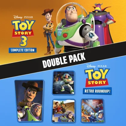 Disney/Pixar Toy Story: Retro Roundup! + Toy Story 3 Complete Edition Double Pack cover art