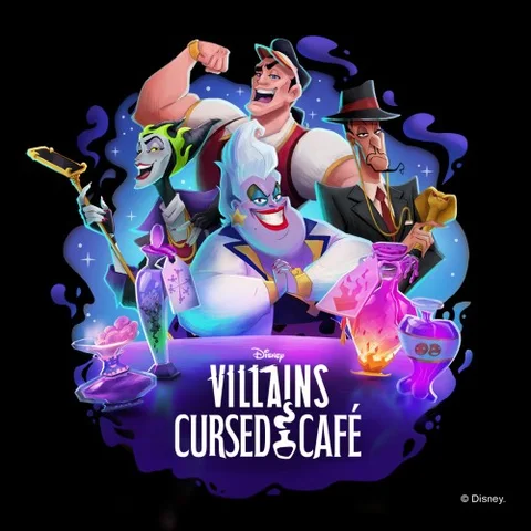 Disney Villains Cursed Café cover art
