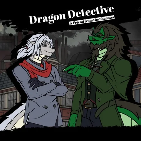 Dragon Detective: A Friend from the Shadows cover art