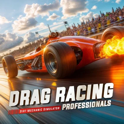 Drag Racing Professionals: Dirt Mechanic Simulator cover art