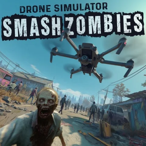 Drone Simulator SMASH ZOMBIES cover art