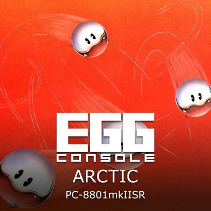 EGGCONSOLE ARCTIC PC-8801mkIISR cover art
