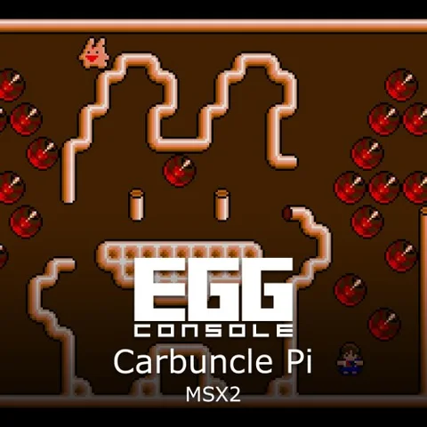 EGGCONSOLE Carbuncle Pi MSX2 cover art
