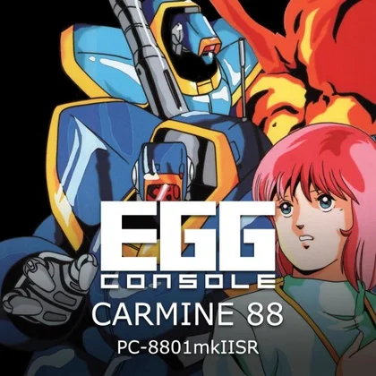 EGGCONSOLE CARMINE 88 PC-8801mkIISR cover art