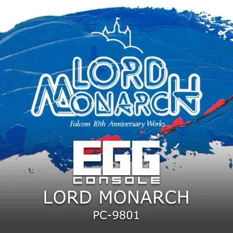 EGGCONSOLE LORD MONARCH PC-9801 cover art