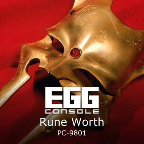 EGGCONSOLE Rune Worth PC-9801 cover art