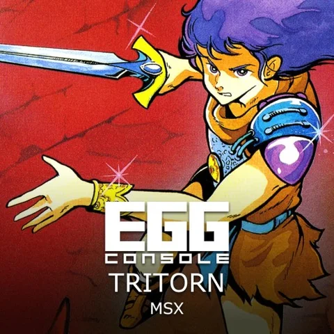 EGGCONSOLE TRITORN MSX cover art
