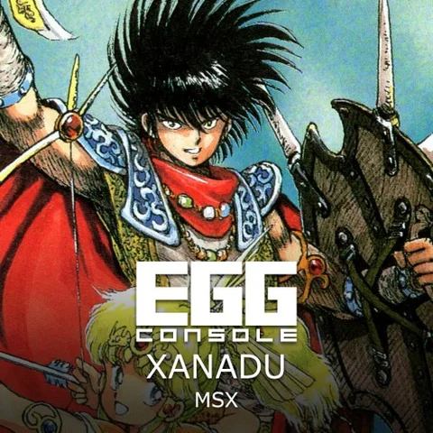 EGGCONSOLE XANADU MSX cover art