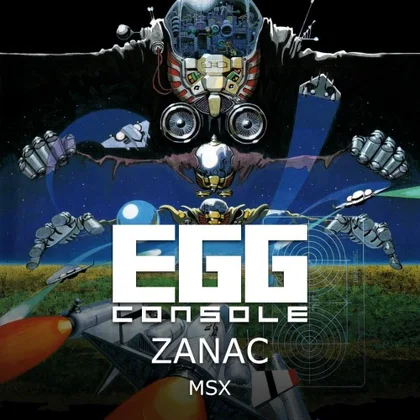 EGGCONSOLE ZANAC MSX cover art