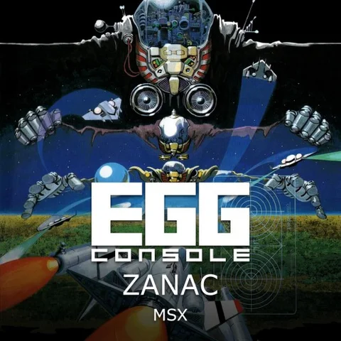 EGGCONSOLE ZANAC MSX cover art