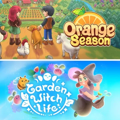 Farming Adventure Double Pack - Orange Season + Garden Witch Life cover art