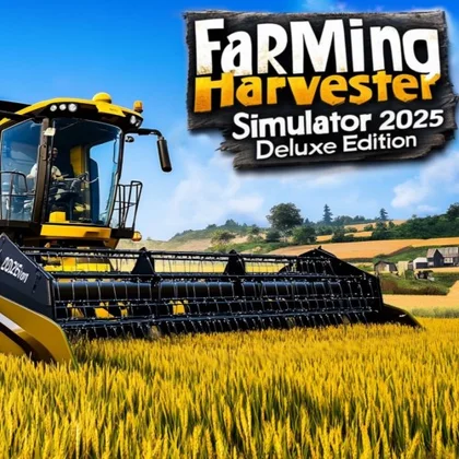 Farming Harvester Simulator 2025 Deluxe Edition cover art