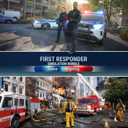 First Responder Simulation Bundle: Police Firefighting cover art