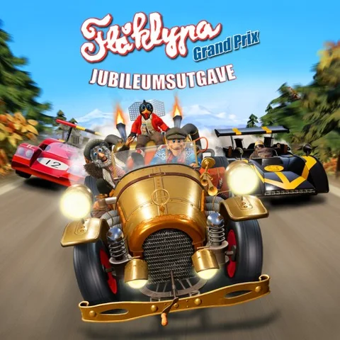 Flåklypa Grand Prix Jubileumsutgave cover art