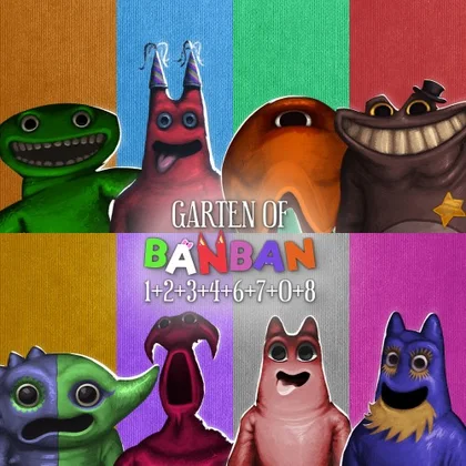 Garten of Banban Bundle: 0 + 1 + 2 + 3 + 4 + 6 + 7 + 8 cover art