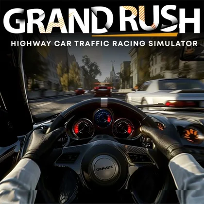Grand Rush: Highway Car Traffic Racing Simulator cover art