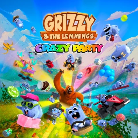 Grizzy and the Lemmings - Crazy Party cover art