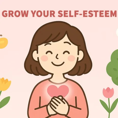 Grow Your Self-Esteem cover art