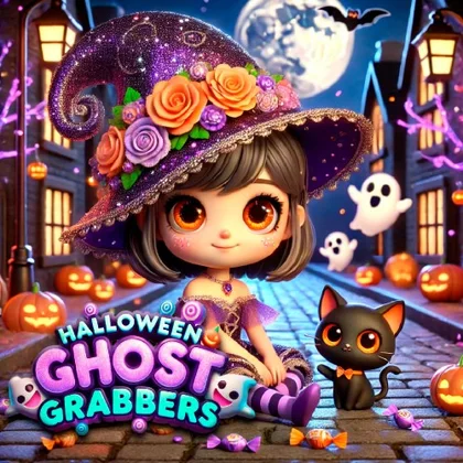 Halloween Ghost Grabbers cover art