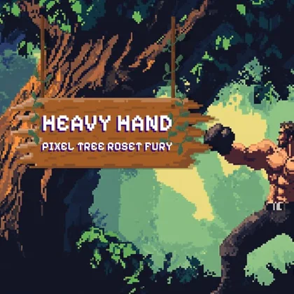 Heavy Hand: Pixel Tree Forest Fury cover art