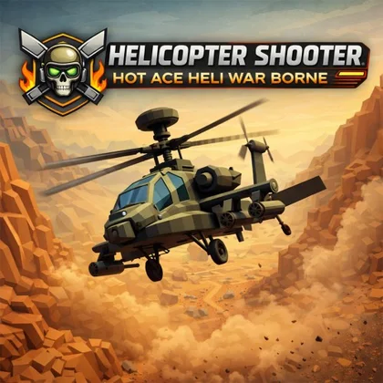 Helicopter Shooter - Hot Ace Heli War Borne cover art