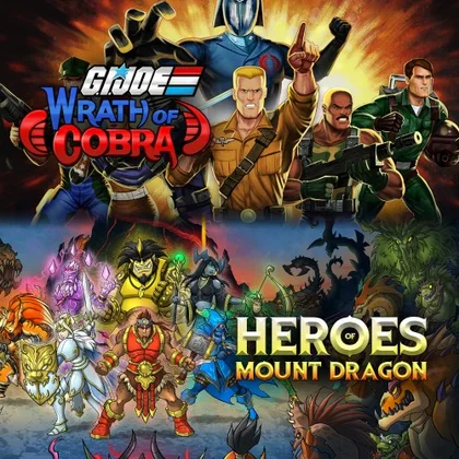 Heroes of Mount Dragon x G.I. Joe: Wrath of Cobra cover art